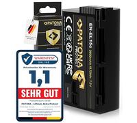 PATONA Protect - Batteria EN-EL15c 2400mAh con sensore NTC e alloggiamento V1, compatibile con batteria Nikon Z5 Z6 II Z7 II Z8... (non per Zf)