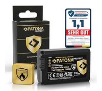 PATONA PROTECT Batteria NP-FW50 1100mAh compatibile con Sony Alpha 7 7R 7II 7S A5000 A6000 A6300 A6400 A6500 A7 A7S A7R A7II ZV-E10 DSC RX10 Mark II III IV RX1R III DSC-RX1RM3 NEX 3 5 6 C3 F3