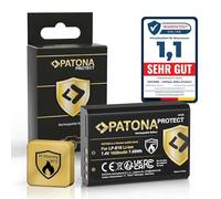 PATONA Protect Batteria per Canon LP-E10 LPE10 1020mAh 7.4V | Batteria per EOS 1100D 1200D 1300D 2000D 4000D, Rebel T3 T5 T6 T7 T100, Kiss X50 X70 X80, con NTC-Sensor e box protettivo
