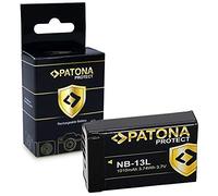 PATONA PROTECT Batteria per Canon NB-13L NB-15L 1010mAh 3.6V