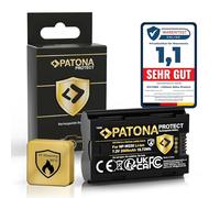 PATONA V1 Protect NP-W235 Batteria (2600mAh), compatibile con Fuji Fujifilm GFX50s II GFX-100S GFX-100 II X-H2 X-H2S X-S20 X-T4 X-T5 con sensore NTC e alloggiamento V1