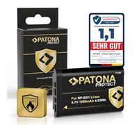 PATONA Protect V1 Batteria NP-BX1 - compatibile con Sony Vlog ZV-1 DSC HX90 HX95 HX99 RX100 WX350 HX400V HDR AS100V FDR X1000 X3000 ecc.