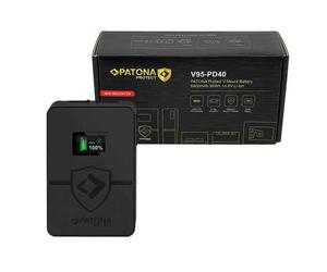 PATONA PROTECT V-Mount Battery V95-PD40 f. BP-95W PD40W USB-C Input OLED-Display 95Wh