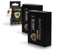 PATONA Protect V1 - 2 batterie NP-W126s NP-W126 (1140 mAh) con sensore NTC e alloggiamento V1, senza limitazioni d'uso