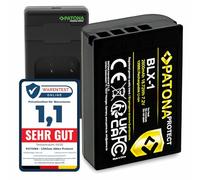 PATONA Set BLX-1 Protect 2600mAh + Caricabatterie PD Dual USB-C LCD
