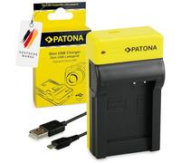 PATONA Slim Caricabatteria per EN-EL12 Batteria Compatibile con Nikon CoolPix Cool Pix A1000 A900 AW130 AW100 P340 P310 S6300 S8000 S8100 S8200 S9100 S9500 S9700 S9900 S1000pj S1200pj ENEL12 EN EL12