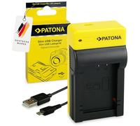 PATONA Slim Caricatore compatibile con Panasonic DMW-BMB9 / Leica BP-DC9 Batterie