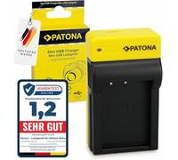 PATONA Slim Caricatore per LP-E17 Batterie Compatibile con Canon EOS RP R8 R10 R50 R100 77D 200D 250D 750D 760D 800D 850D M3 M5 M6 Rebel SL3 SL2 Kiss X8i X9