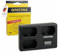 PATONA Triple Caricabatteria (Cavo USB-C) per NP-FZ100 FZ100 Batterie Compatibile con Sony Alpha FX3 FX30 A1 A9 A9II A7RIII A7RIV A7SIII A7III A7IV A6600 A7C ILME-FX3 ILME-FX30 ZV-E1 BC-QZ1