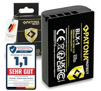 PATONA V1 Protect BLX-1 Batteria 2600mAh con sensore NTC e custodia V1 resistente al calore compatibile con Olympus OM-1 OM-3 OM1 OM3 BLX1