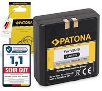 PATONA VB18 Batteria 2000mAh / 11V - Ricambio per Godox VB18, VB19 - per flash Speedlite Godox V850, V850II, V860, V860II - tempi di ricarica del lampo rapidi per matrimoni ed eventi