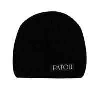 Patou - Berretto a coste - - Accessories - Donna - Nero - ONE SIZE