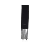 Patou - Sciarpa Lunga in Lana con Frange - - Accessories - Donna - Nero - ONE SIZE