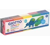 Patplume 513300 - Giotto Patplume 10X50G Panetti Colori Assortiti, multicolore