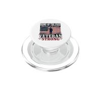 Patria Dei Liberi Grazie Ai Coraggiosi Veterano Forte PopSockets PopGrip per MagSafe
