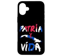 Patria y Vida Cuba Movimento cubano per la libertà Se Acabo Custodia per iPhone 16 Plus