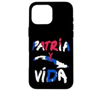 Patria y Vida Cuba Movimento cubano per la libertà Se Acabo Custodia per iPhone 16 Pro Max