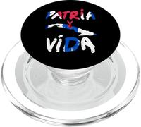 Patria y Vida Cuba Movimento Libertà Cubana Se Acabo PopSockets PopGrip per MagSafe