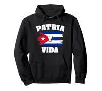 Patria y Vida Cuba Movimento libertà Cubano Himno Cubano Felpa con Cappuccio