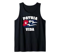Patria Y Vida Flag Cuba Cuban Freedom Cuba Libre Se Acabo Canotta