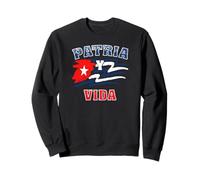 Patria Y Vida Flag Cuba Cuban Freedom Cuba Libre Se Acabo Felpa