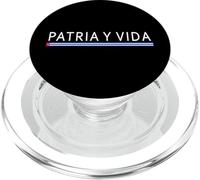 Patria Y Vida Viva Cuba Cuban Flag Freedom Himno Cubano PopSockets PopGrip per MagSafe