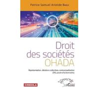 Patrice Samuel Aristide Badji Droit des sociétés OHADA (Tascabile)