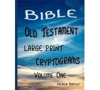 Patricia Bentley Bible Old Testament Large Print Cryptograms (Tascabile)