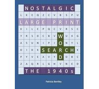 Patricia Bentley Nostalgic Large Print Word Search (Tascabile)