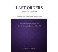 Patricia C. Byron Last Orders (Tascabile)