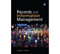 Patricia C Franks Records and Information Management (Tascabile)