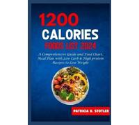 Patricia D Stotler 1200 Calories Diet Food List (Tascabile)