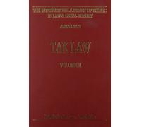 Patricia D. White Tax Law (Copertina rigida)