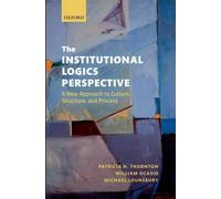 Patricia H. Thornton William Ocasio Mi The Institutional Log (Copertina rigida)