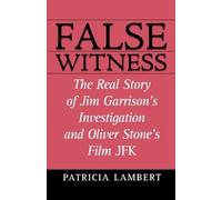 Patricia Lambert False Witness (Tascabile)