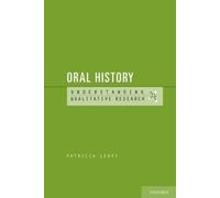 Patricia Leavy Oral History (Tascabile) Understanding Qualitative Research