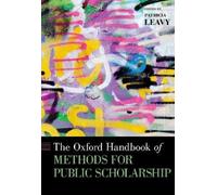 Patricia Leavy The Oxford Handbook of Methods for Public Scho (Copertina rigida)