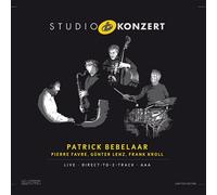 Patrick Bebelaar, Pierre Favre, G Studio Konzert (Vinyl LP) (PRESALE 04/04/2025)