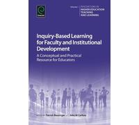 Patrick Blessin Inquiry-Based Learning for Faculty and Instit (Copertina rigida)