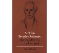 Patrick Brode Sir John Beverley Robinson (Tascabile)