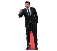 Patrick Bruel Francese Cantante Tappetini Rossi Stile Lifesize E Mini Cartone