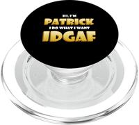 Patrick Costume IDGAF Funny Meme Halloween Costume For Pat PopSockets PopGrip per MagSafe