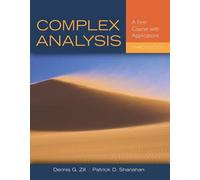 Patrick D. Shanahan Dennis G. Zill Complex Analysis (Copertina rigida)