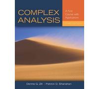 Patrick D. Shanahan Dennis G. Zill Complex Analysis (Copertina rigida)