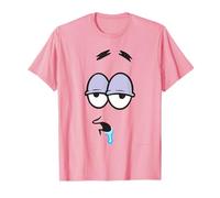 Patrick Drooling Big Face Easy Halloween Costume Cartoon Maglietta