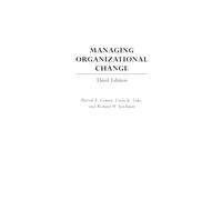 Patrick E. Connor Linda Lake Ric Managing Organizational Cha (Copertina rigida)