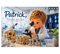Patrick, Forscher mit Herz (Tischkalender 2027 DIN A5 quer), CALVENDO Monatskalender: Entdeckungen in der Medizin