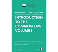 Patrick Griffin Introduction to the Common Law, Vol 1 (Tascabile)