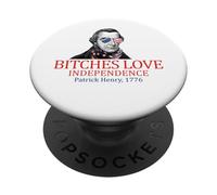 Patrick Henry 1776 Le femmine amano l'indipendenza PopSockets PopGrip Adesivo
