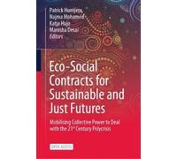 Patrick Huntjen Eco-Social Contracts for Sustainable and Just (Copertina rigida)